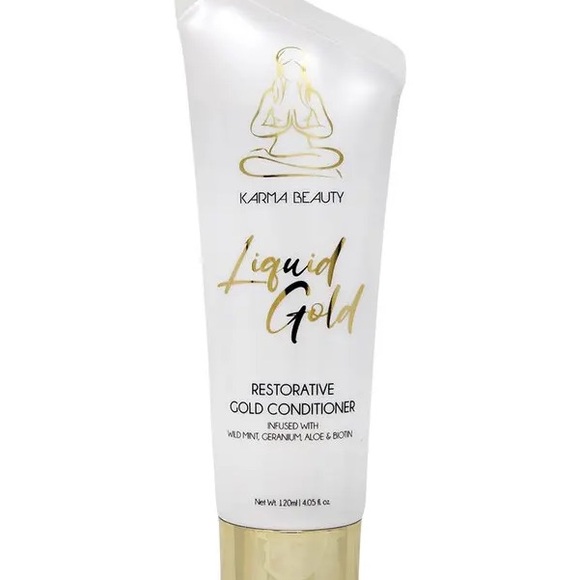 karma beauty Other - Liquid Gold Restorative Conditioner - White and Gold